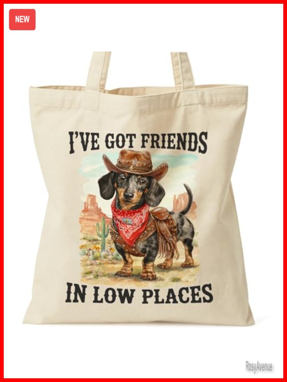 Canvas Tote Bag for Women with Inner Pocket